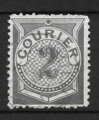 Stadtpostmarken 1892 Nr Privatpost / Stadtpost Leipzig D 1 Gebraucht