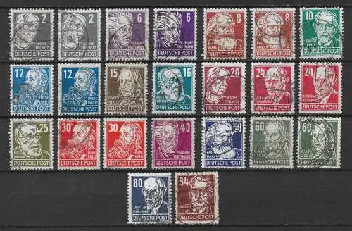 All. Bes. Sowj. Zone 1948 Nr 212 - 227 Gebraucht