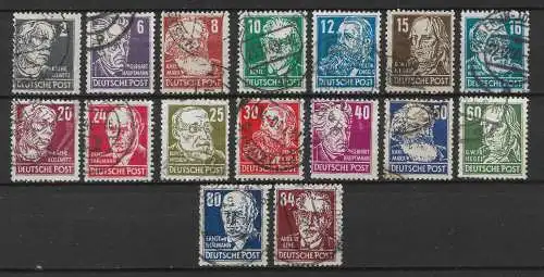 All. Bes. Sowj. Zone 1948 Nr 212 - 227 Gebraucht