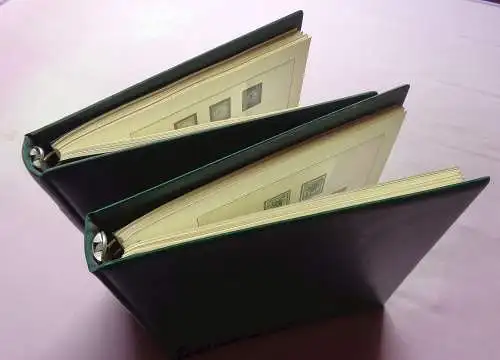 Deutsches Reich  Nr sauber geführte Sammlung 1872-1945 in zwei fast neuwertigen Ringbindern Gebraucht Falz / Gummimängel / *