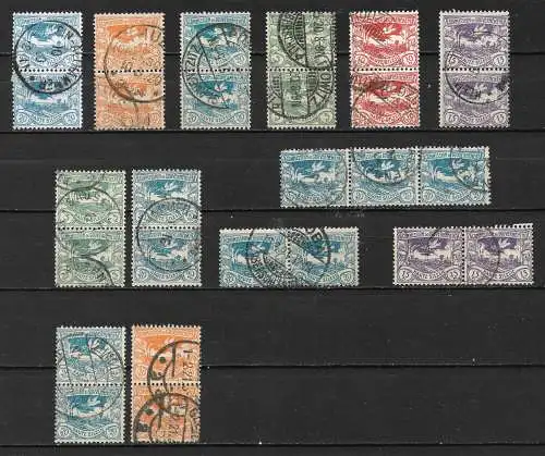 Oberschlesien  Nr nettes Los nur Paare gestempelt Gebraucht