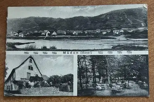 AK Müden (Mosel) - Mehrbildkarte (1920er Jahre)