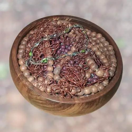 Vintage Schmuckkollektion – Ethno & Art-Déco Stil – Konvolut (6 Teile)**