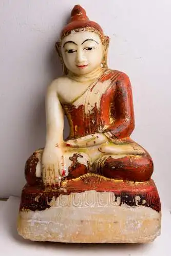 Antiker Buddha Burma 19. Jhd. ORIGINAL 52 cm