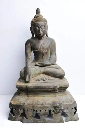 Alter Buddha Burma Bronze Thailand