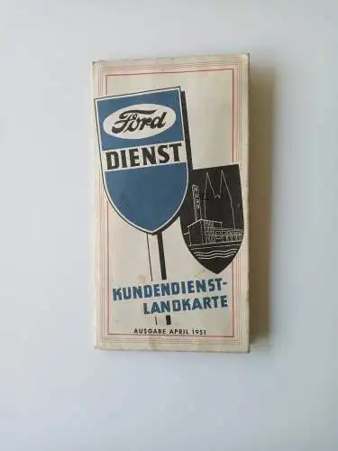 Ford Kundendienst - Landkarte