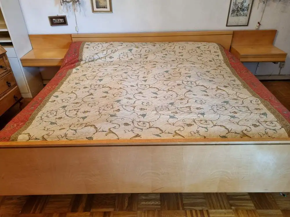 Doppelbett - 60er Jahre, Original 0