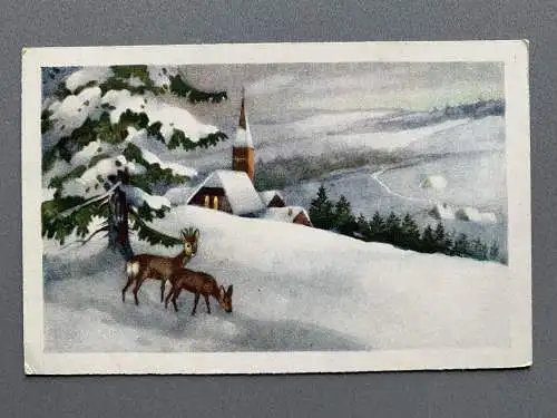[Glückwunschkarte] Frohe Weihnachten - 1942. 