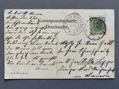 [Hand-Koloriert] Wien I. - Rathaus. 