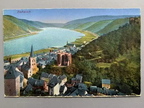 [Hand-Koloriert] Bacharach. 