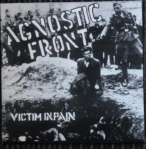 Agnostic Front Victim In Pain Vinyl LP RAR Rock Hardcore Not On Label