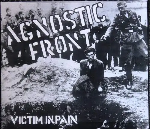 Agnostic Front Victim In Pain Vinyl LP RAR Rock Hardcore Not On Label