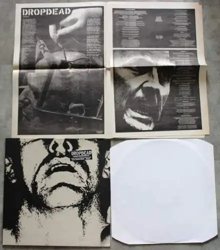 Dropdead Discography Vinyl LP Flat Earth Records Punk Violence Crust
