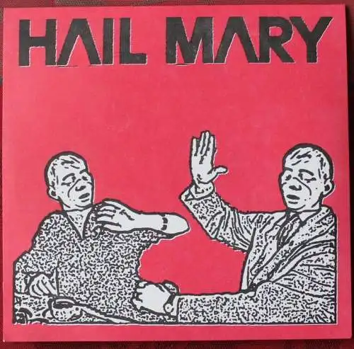 Crucifixate Earache Hail Mary The Red Scare 5“ Vinyl Hand Held Heart HHH-05 Hard