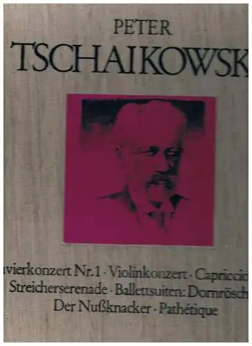 Peter Tschaikowsky Lingen 5 LP BOX Set Schallplatten