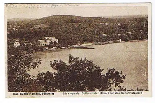 [Ansichtskarte] Bad Buckow Hotel am  Schermützel See Strandhotel. 