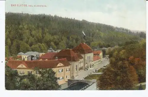 [Ansichtskarte] 2x AK Bad Elster 1906 und 1929. 