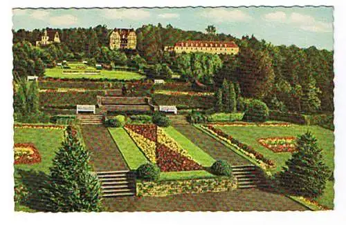 [Ansichtskarte] Bad Meinberg Notopfer Berlin Teutoburger Berggarten. 