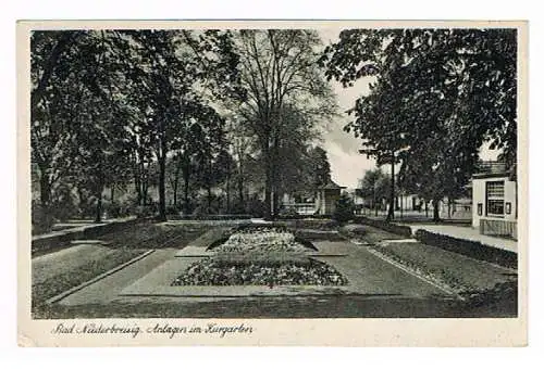 [Ansichtskarte] Bad Niederbreisig Anlagen in Kurgarten CEKADE 805 1943. 