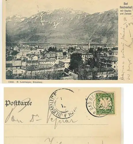 [Ansichtskarte] 30x Bad Reichenhall ab 1904 und zur Erinnerung echte Fotografie mini. 