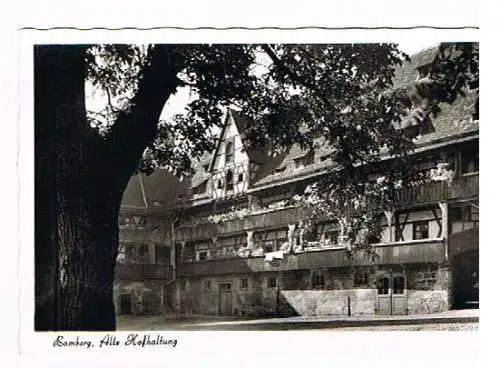 [Ansichtskarte] 5x Bamberg Alte Hofhaltung Brauerei Heller Geschichte der Stadt. 