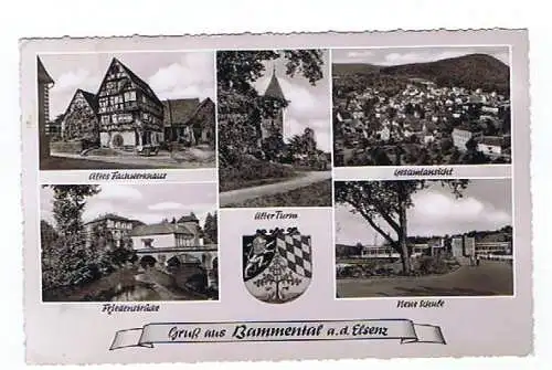 [Ansichtskarte] Bammental Gruss aus Elsenz. 