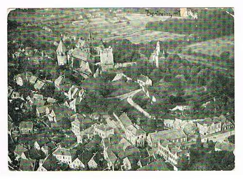 [Ansichtskarte] Bentheim mit Burg Luftbild Postkarte. 