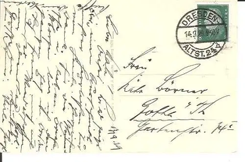 [Ansichtskarte] Bobritzsch 1929 Freiberg. 