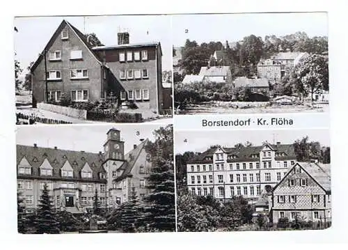 [Ansichtskarte] Borstendorf Flöha. 