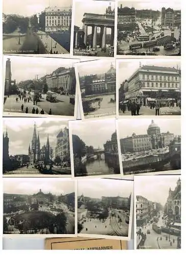 [Ansichtskarte] Berlin Reich Tram mini 12x Original Aufnahmen Serie II J.W.B. 