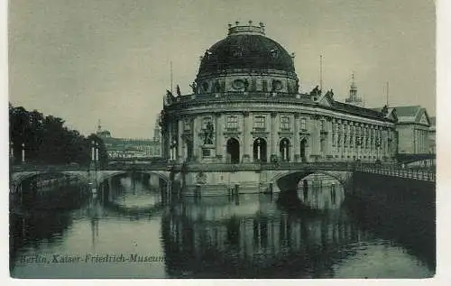 [Ansichtskarte] Berlin Kaiser Friedrich Museum Fell Nr 45 Phönix Kupfertiefdruck. 