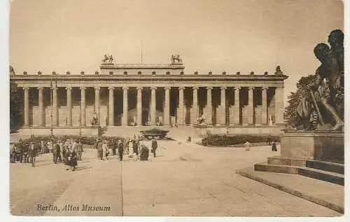 [Ansichtskarte] Berlin Altes Museum Phönix Druck Fell 63. 