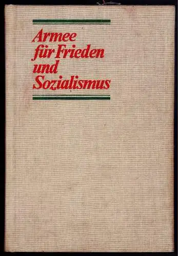 Militärische Armee für Frieden und Sozialismus DDR Militärverlag 1985


Please inquire about international shipping.

Bitte erkundigen Sie sich nach den Bedingungen für den internationalen Versand. 