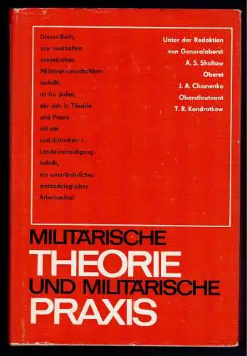 Militärische Theorie und militärische Praxis DDR Militärverlag 1978 teils Markierung


Please inquire about international shipping.

Bitte erkundigen Sie sich nach den Bedingungen für den internationalen Versand. 