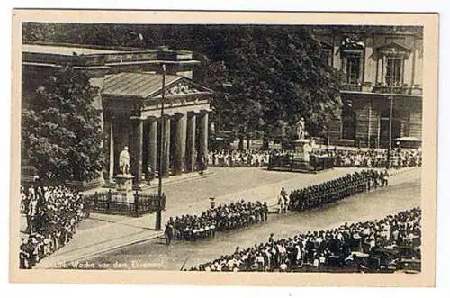 [Ansichtskarte] Berlin Wache Ehrenmal Wehrmacht Militär Freigegeben RLM. 