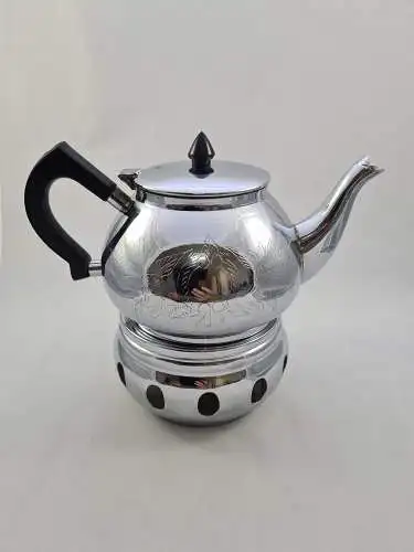 Ostfrisische Teekanne mit Gravur + Stövchen