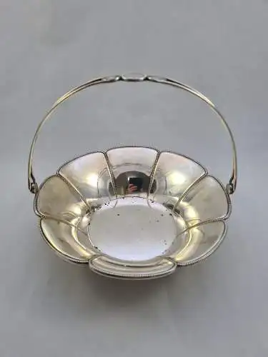 Henkelschale Zierschale im Jugendstil WMF 1900 rum versilbert