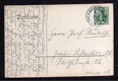 2 Ansichtskarte Buckow Märk. Schweiz Erholungsheim Wilhelmshöhe 1908 Poetensteig 190