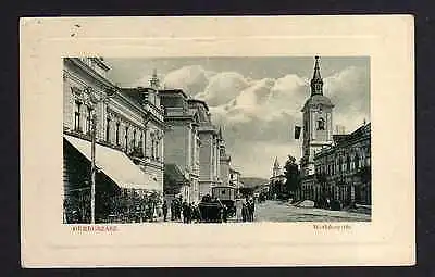 Ansichtskarte Beregszasz Bergsaß Berehowe Берегове 1915 Werböczy-ter Feldpost