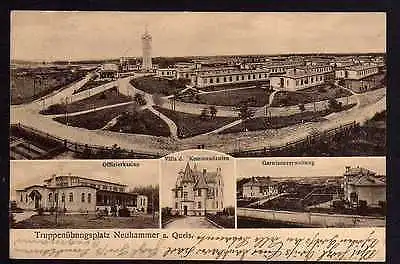 Ansichtskarte Neuhammer am Queis Truppenübungsplatz Offiziercasino 1912 Villa