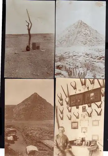 5 Ansichtskarte Fotokarte DSW Deutsch Südwest Afrika Bergbau um 1912 Rutschbahn Naru