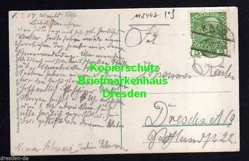 Ansichtskarte Kals am Großglockner Tirol Glocknerwirt 1914