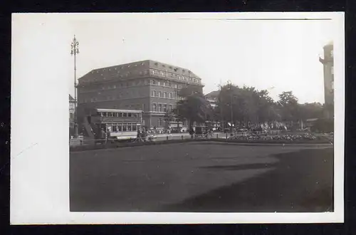 Ansichtskarte Fotokarte Berlin Bus Doppeldecker Stadtrundfahrt