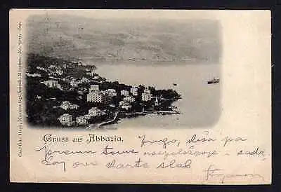 Ansichtskarte Opatija Abbazia 1898 Kroatien