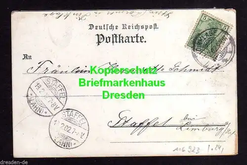 Ansichtskarte Dinklage 1902 Maschinen Fabrik v. B. Holthaus Kirche Innen Aussen