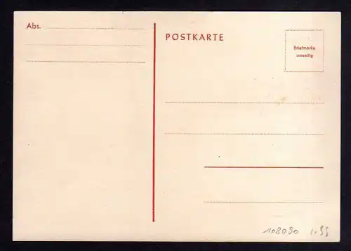 Maximumkarte Saarland 291 IBASA Tag der Briefmarke 1950 Ersttag FDC