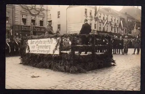 Ansichtskarte Feldherr Hindenburg Held von Tannenberg Ehrenbürger Sächsisches Engros