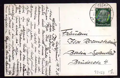 Wildgrund bei Langenbrück Kreis Neustadt Schlesien Umkleidehalle 1936