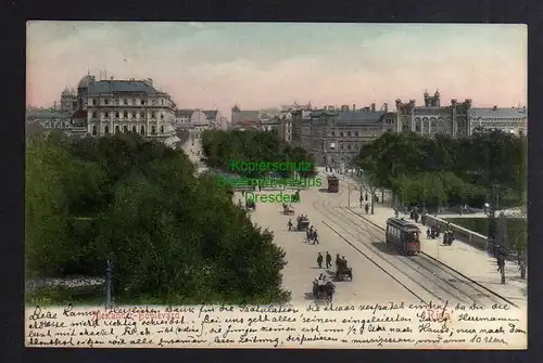 Ansichtskarte Riga Lettland 1905 Alexander Boulevard