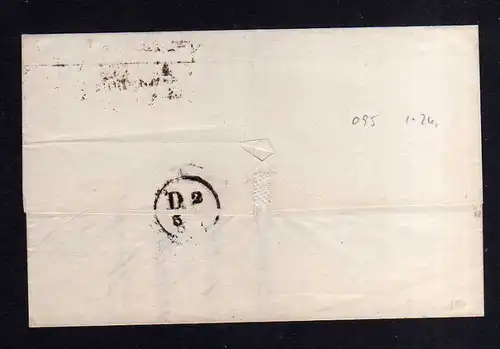 v095 aus Stettin Sammlung Preußen Brief Mi. 10,11 Firma Wiesenhütter & Wandel na